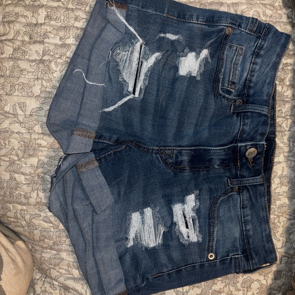 Aeropostale Blue Jean Shorts